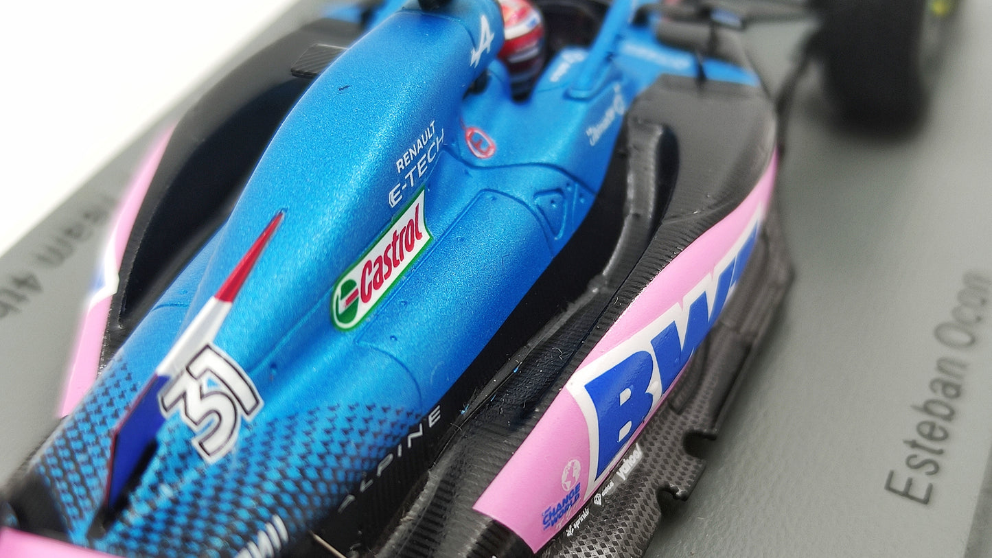 Spark Alpine F1 A522 Esteban Ocon Japanese GP 2022 F1 1/43 S8558