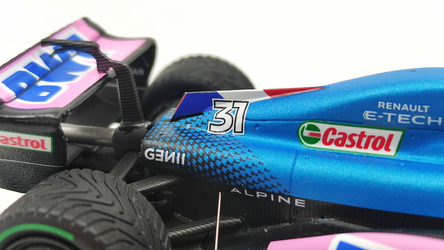 Spark Alpine F1 A522 Esteban Ocon Japanese GP 2022 F1 1/43 S8558