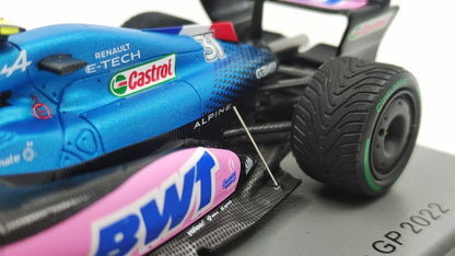 Spark Alpine F1 A522 Esteban Ocon Japanese GP 2022 F1 1/43 S8558