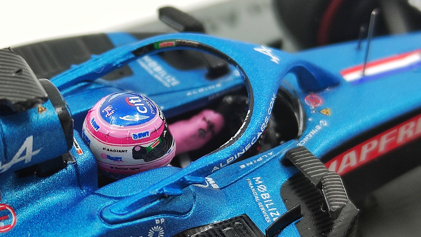 Spark Alpine F1 A522 Fernando Alonso Brazilian GP 2022 F1 1/43 S8555