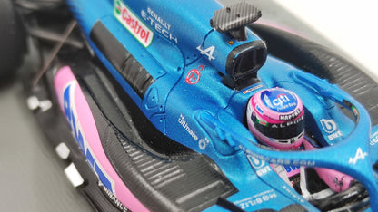 Spark Alpine F1 A522 Fernando Alonso Brazilian GP 2022 F1 1/43 S8555