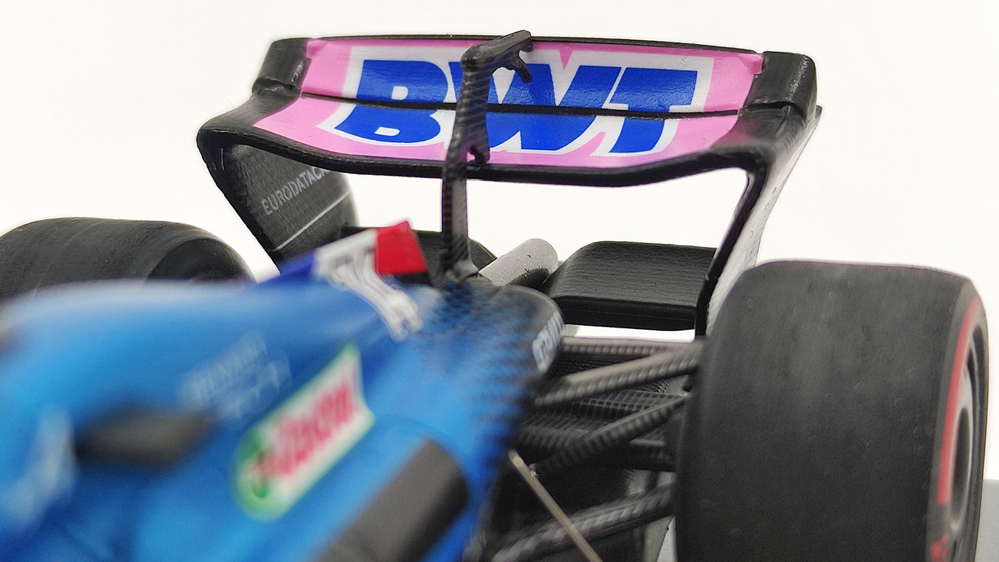 Spark Alpine F1 A522 Fernando Alonso Brazilian GP 2022 F1 1/43 S8555