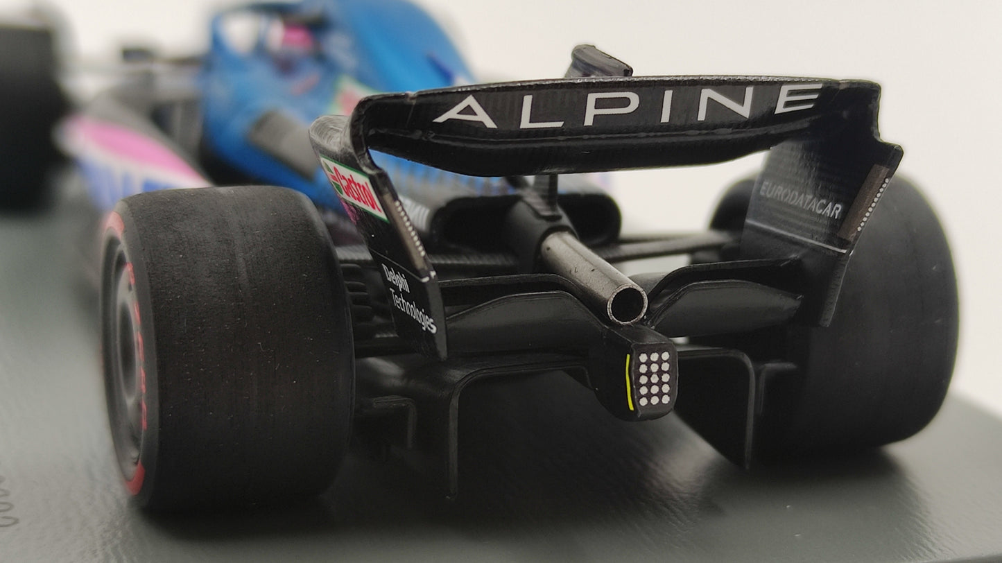 Spark Alpine F1 A522 Fernando Alonso Brazilian GP 2022 F1 1/43 S8555