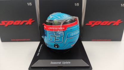 Spark Bell Helmet George Russell AMG Mercedes F1 Brazilian 2022 1/5 5HF086
