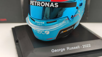 Spark Bell Helmet George Russell AMG Mercedes F1 Brazilian 2022 1/5 5HF086