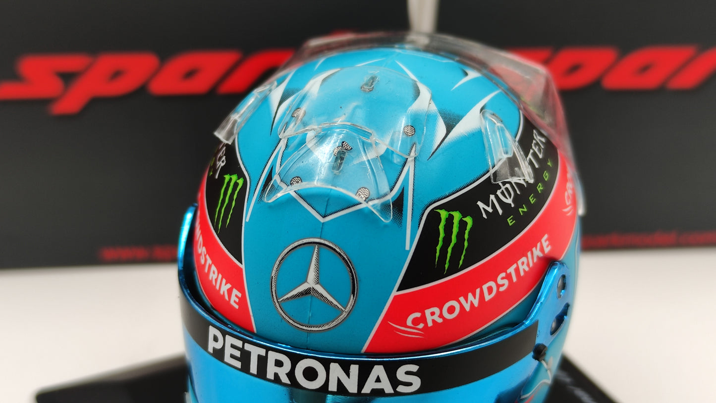 Spark Bell Helmet George Russell AMG Mercedes F1 Brazilian 2022 1/5 5HF086