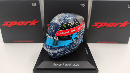 Spark Bell Helmet George Russell AMG Mercedes F1 Japanese 2022 1/5 5HF084