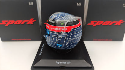 Spark Bell Helmet George Russell AMG Mercedes F1 Japanese 2022 1/5 5HF084