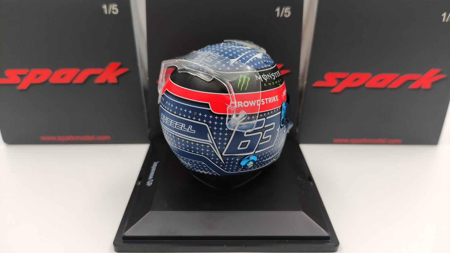 Spark Bell Helmet George Russell AMG Mercedes F1 Japanese 2022 1/5 5HF084