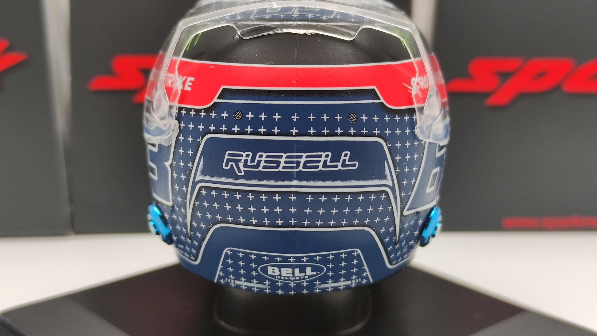 bell f1 helmet 2019 Spark Bell Helmet George Russell AMG Mercedes F1 Japanese 2022 1/5 5HF – racepassionstore