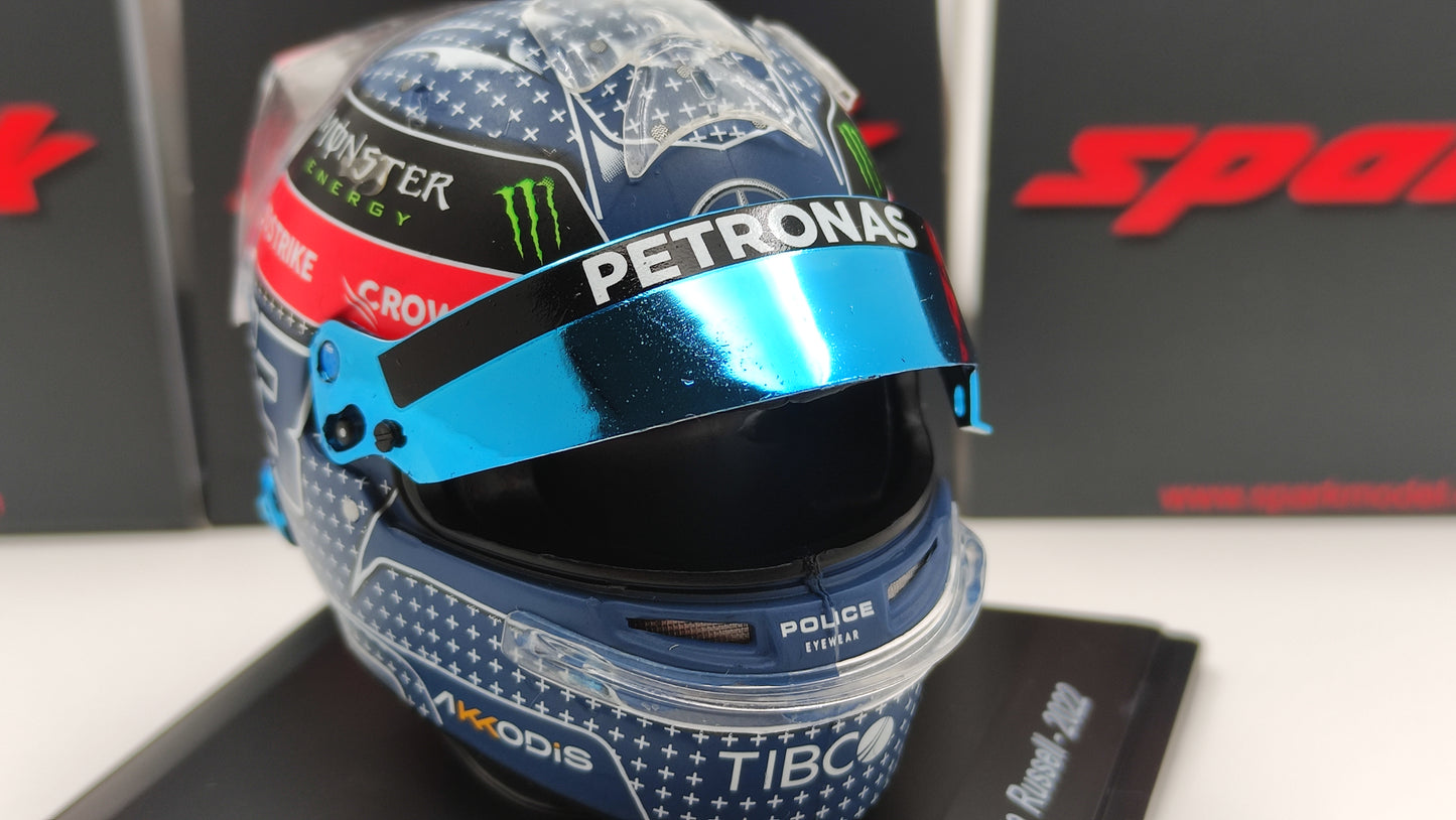 Spark Bell Helmet George Russell AMG Mercedes F1 Japanese 2022 1/5 5HF084