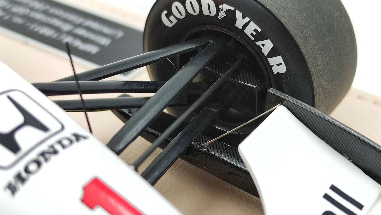 GP Replicas Mclaren Honda MP4/6 Ayrton Senna 1991 Brazilian GP winner 1/18 GPWC002 Tobacco