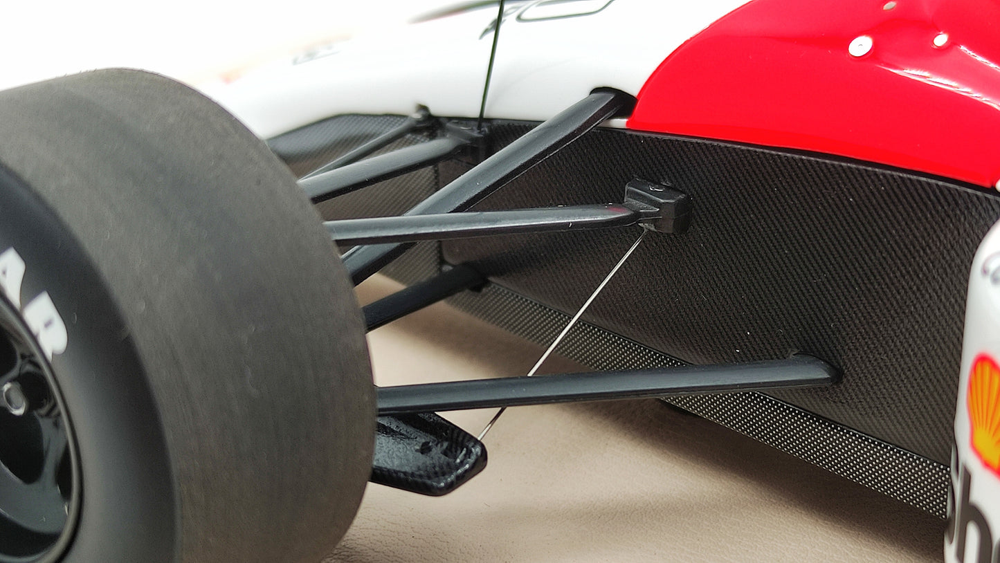 GP Replicas Mclaren Honda MP4/6 Ayrton Senna 1991 Brazilian GP winner 1/18 GPWC002 Tobacco