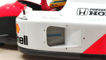 GP Replicas Mclaren Honda MP4/6 Ayrton Senna 1991 Brazilian GP winner 1/18 GPWC002 Tobacco