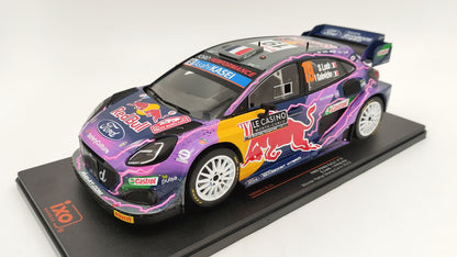 Ixo Ford Puma Rally1 2022 Rallye Monte Carlo Winner S.Loeb/I.Galmiche 1/18 18RMC110.22