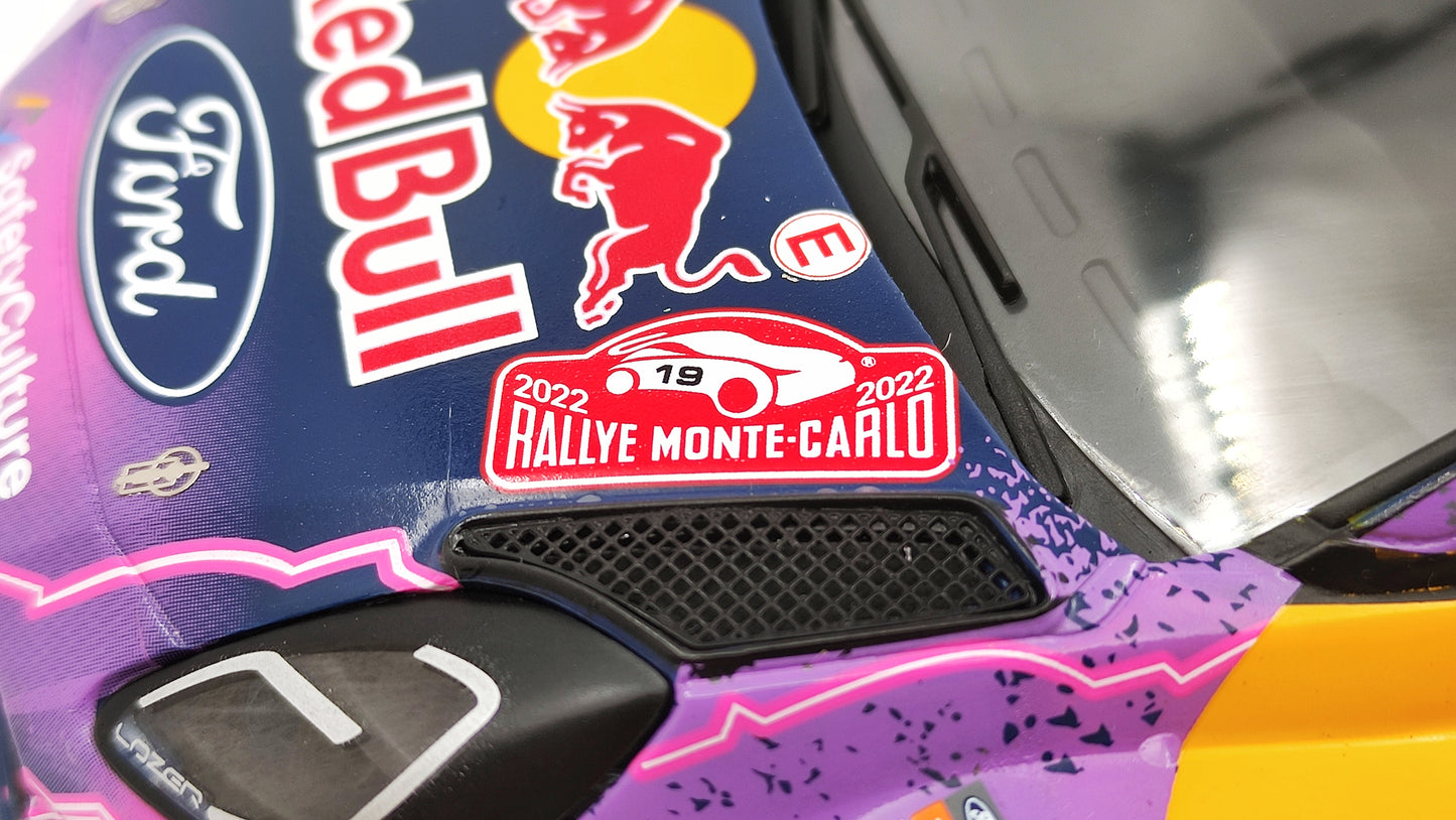 Ixo Ford Puma Rally1 2022 Rallye Monte Carlo Winner S.Loeb/I.Galmiche 1/18 18RMC110.22