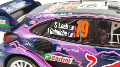 Ixo Ford Puma Rally1 2022 Rallye Monte Carlo Winner S.Loeb/I.Galmiche 1/18 18RMC110.22