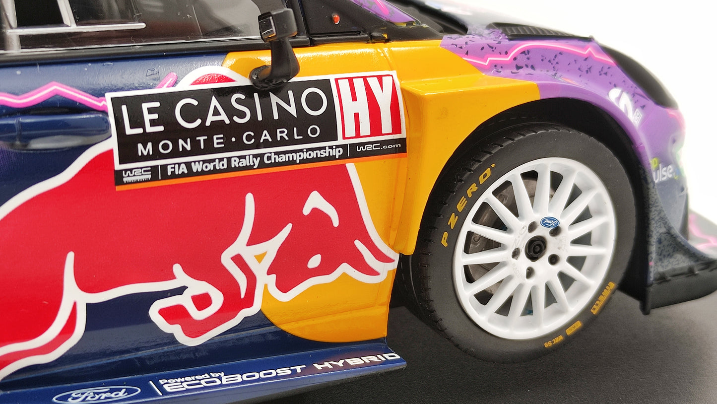 Ixo Ford Puma Rally1 2022 Rallye Monte Carlo Winner S.Loeb/I.Galmiche 1/18 18RMC110.22