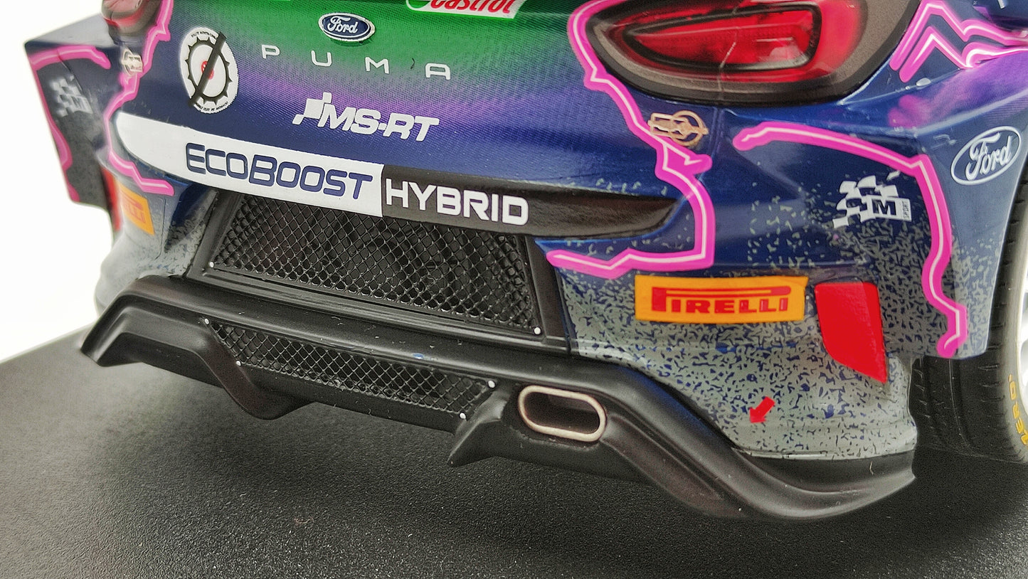 Ixo Ford Puma Rally1 2022 Rallye Monte Carlo Winner S.Loeb/I.Galmiche 1/18 18RMC110.22