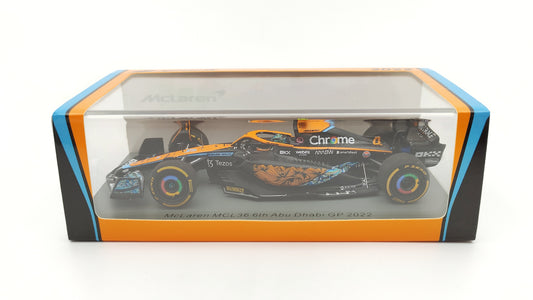Spark Mclaren MCL36 Lando Norris Abu Dhabi GP 2022 1/43 S8554