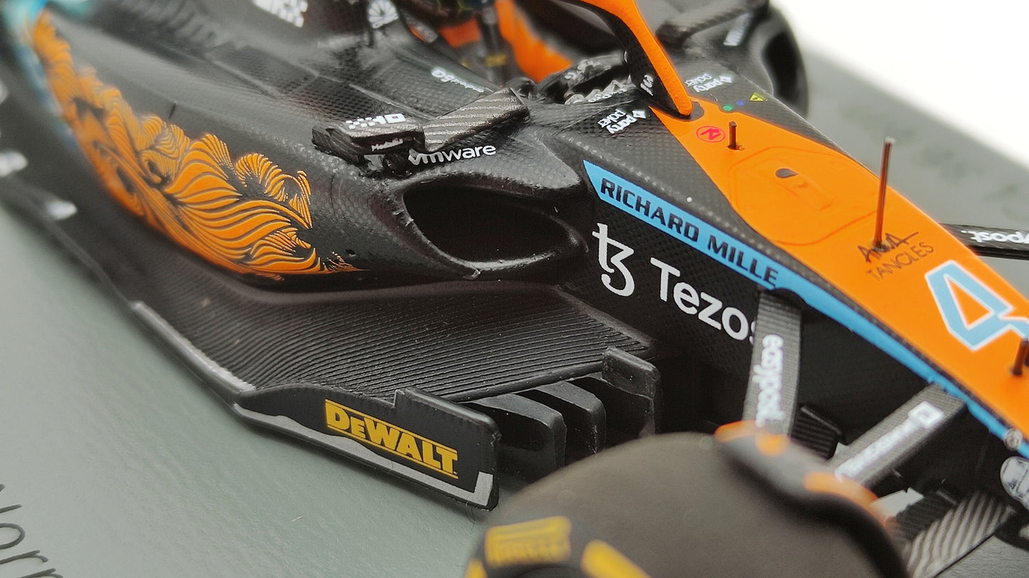 Spark Mclaren MCL36 Lando Norris Abu Dhabi GP 2022 1/43 S8554