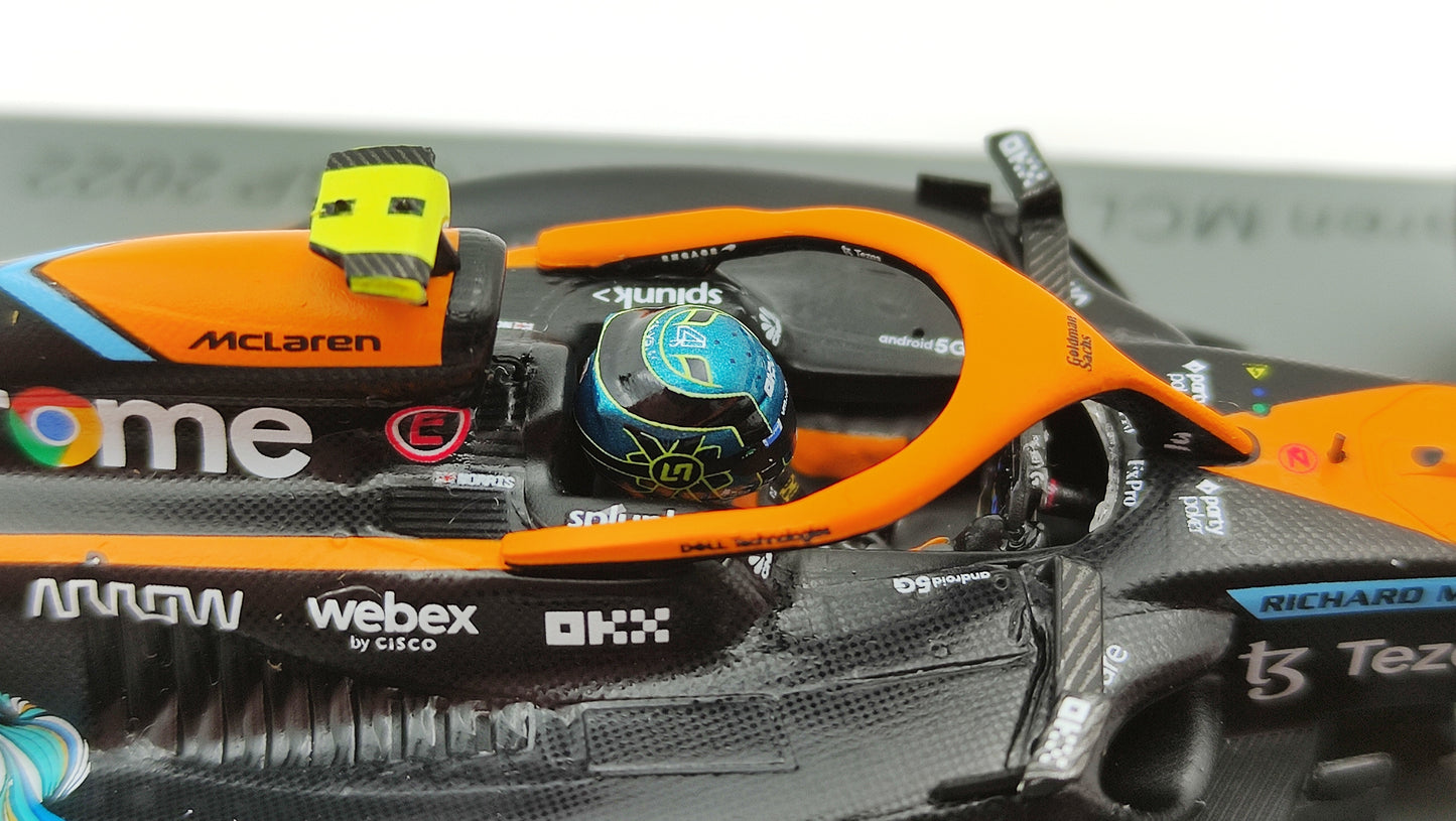 Spark Mclaren MCL36 Lando Norris Abu Dhabi GP 2022 1/43 S8554