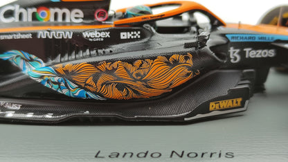 Spark Mclaren MCL36 Lando Norris Abu Dhabi GP 2022 1/43 S8554