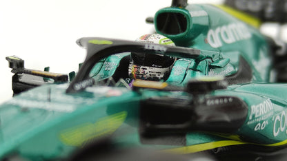 Spark Aston Martin AMR22 Sebastian Vettel Last Race Abu Dhabi GP 2022 1/43 S8552