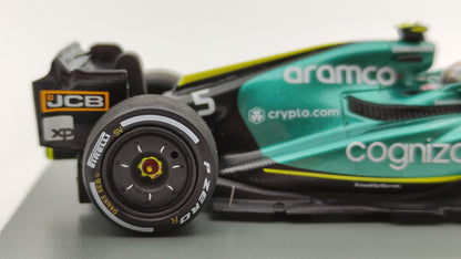 Spark Aston Martin AMR22 Sebastian Vettel Last Race Abu Dhabi GP 2022 1/43 S8552