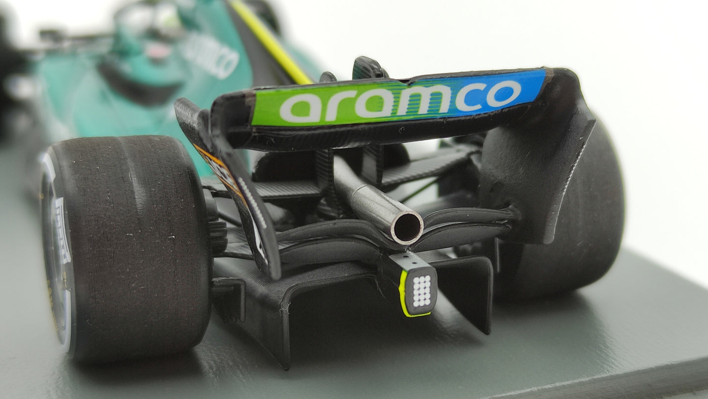Spark Aston Martin AMR22 Sebastian Vettel Last Race Abu Dhabi GP 2022 1/43 S8552