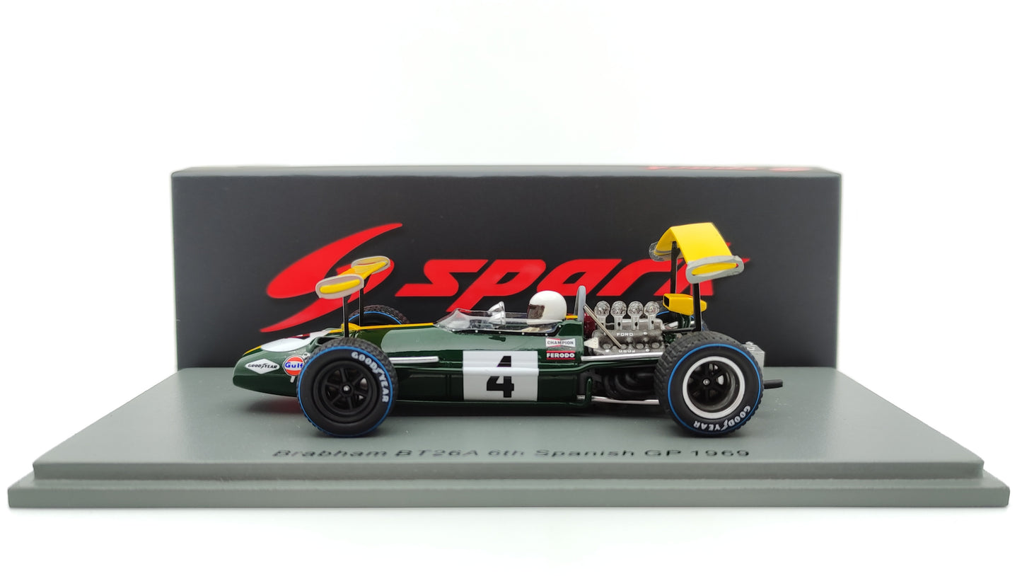 Spark Brabham BT26A Jacky Ickx Spanish GP 1969 1/43 S8315