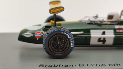 Spark Brabham BT26A Jacky Ickx Spanish GP 1969 1/43 S8315