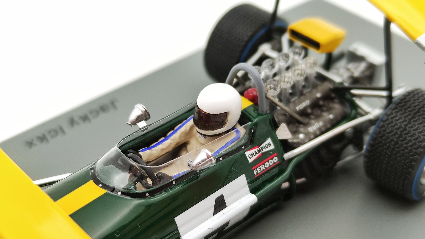 Spark Brabham BT26A Jacky Ickx Spanish GP 1969 1/43 S8315