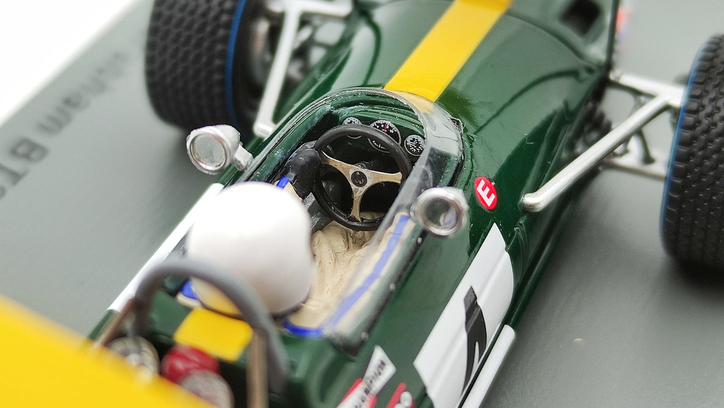 Spark Brabham BT26A Jacky Ickx Spanish GP 1969 1/43 S8315