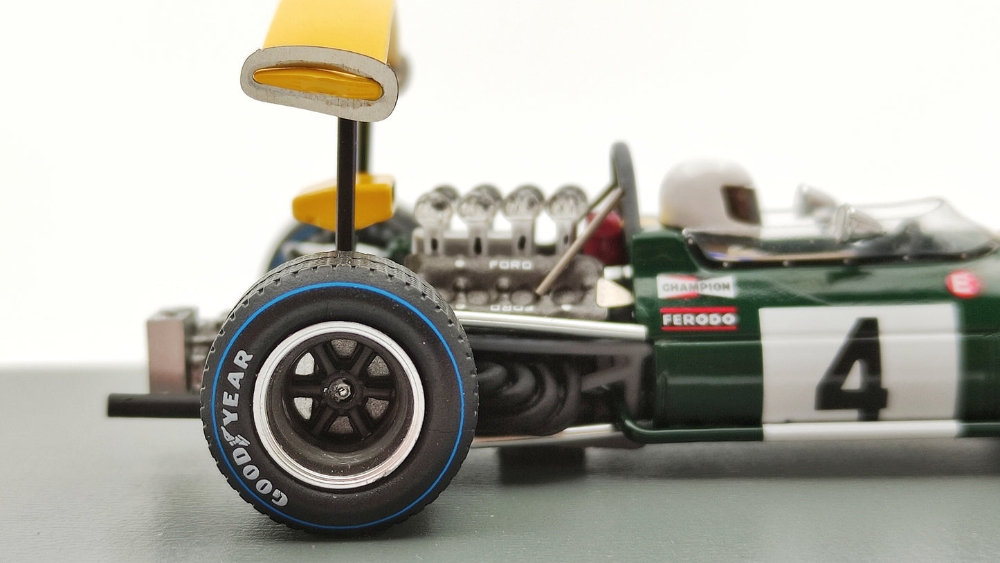 Spark Brabham BT26A Jacky Ickx Spanish GP 1969 1/43 S8315