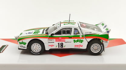 Tarmac Works Lancia 037 M.Biasion/T.Siviero Rally San Remo Winner 1983 TC-T64PTL00283SAN18