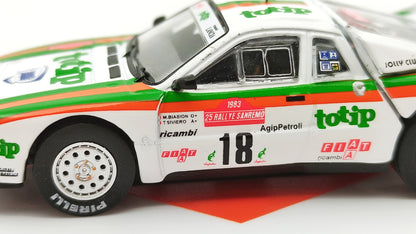 Tarmac Works Lancia 037 M.Biasion/T.Siviero Rally San Remo Winner 1983 TC-T64PTL00283SAN18