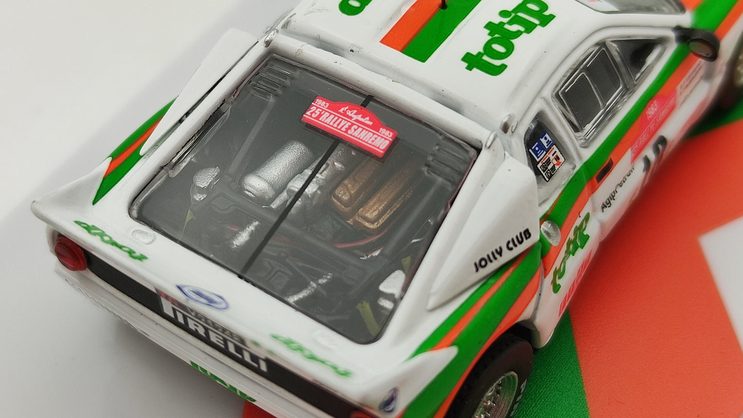 Tarmac Works Lancia 037 M.Biasion/T.Siviero Rally San Remo Winner 1983 TC-T64PTL00283SAN18