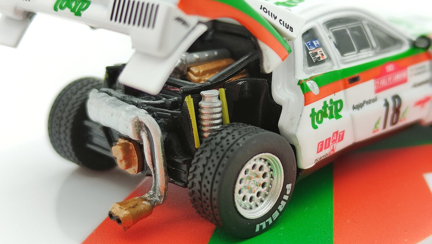 Tarmac Works Lancia 037 M.Biasion/T.Siviero Rally San Remo Winner 1983 TC-T64PTL00283SAN18