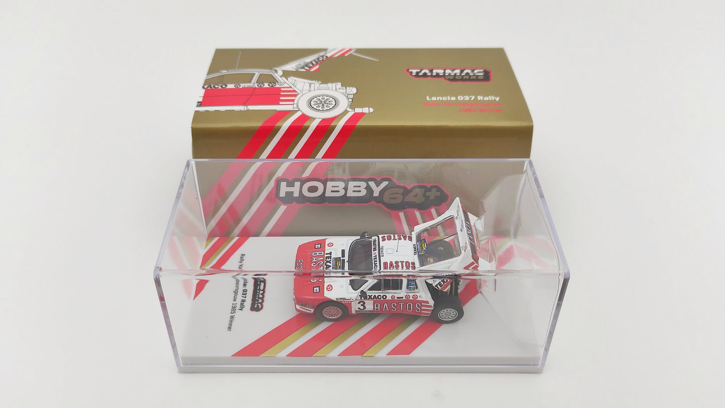 Tarmac Works Lancia 037 P.Snijers/D.Colebunders Rally Haspengouw Winner 1985 TC-T64PTL002-85RVH03