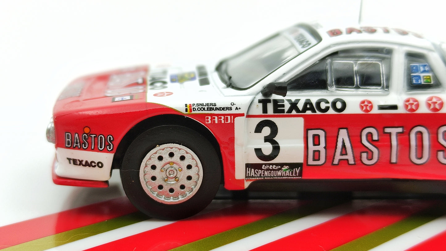 Tarmac Works Lancia 037 P.Snijers/D.Colebunders Rally Haspengouw Winner 1985 TC-T64PTL002-85RVH03