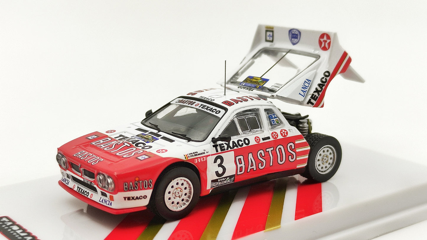 Tarmac Works Lancia 037 P.Snijers/D.Colebunders Rally Haspengouw Winner 1985 TC-T64PTL002-85RVH03