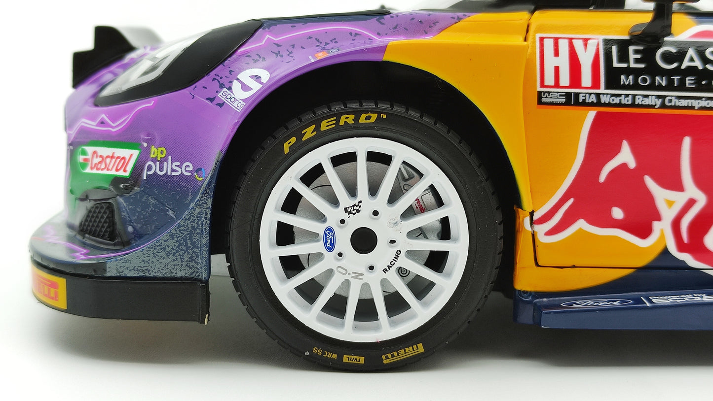 Solido Ford Puma Rally1 2022 Rallye Monte Carlo Winner S.Loeb/I.Galmiche 1/18 1809502