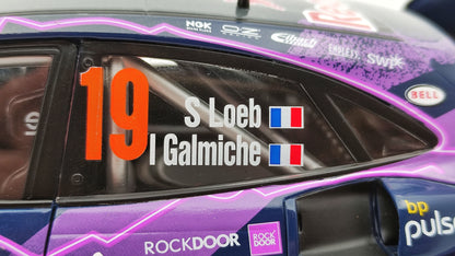 Solido Ford Puma Rally1 2022 Rallye Monte Carlo Winner S.Loeb/I.Galmiche 1/18 1809502