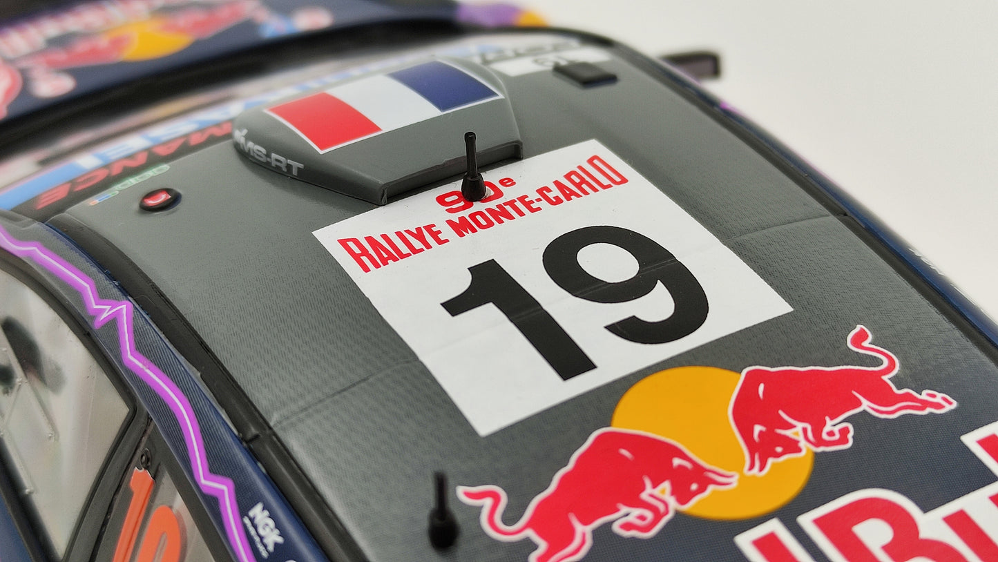 Solido Ford Puma Rally1 2022 Rallye Monte Carlo Winner S.Loeb/I.Galmiche 1/18 1809502