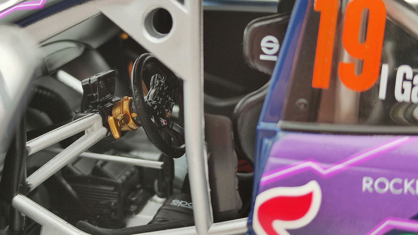 Solido Ford Puma Rally1 2022 Rallye Monte Carlo Winner S.Loeb/I.Galmiche 1/18 1809502