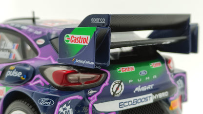 Solido Ford Puma Rally1 2022 Rallye Monte Carlo Winner S.Loeb/I.Galmiche 1/18 1809502