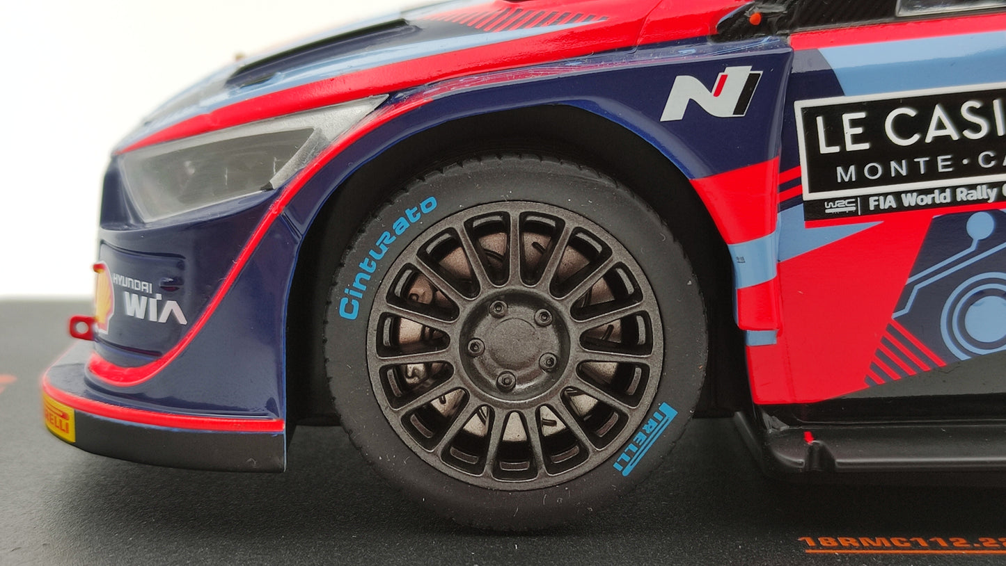 Ixo Hyundai i20 Rally1 2022 Rallye Monte Carlo T.Neuville/M.Wydaeghe 1/18 18RMC112.22