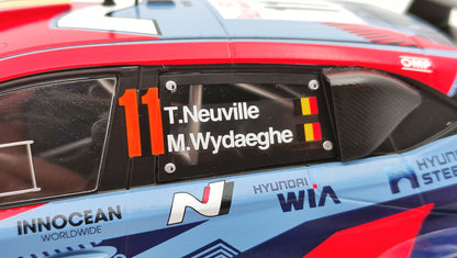 Ixo Hyundai i20 Rally1 2022 Rallye Monte Carlo T.Neuville/M.Wydaeghe 1/18 18RMC112.22