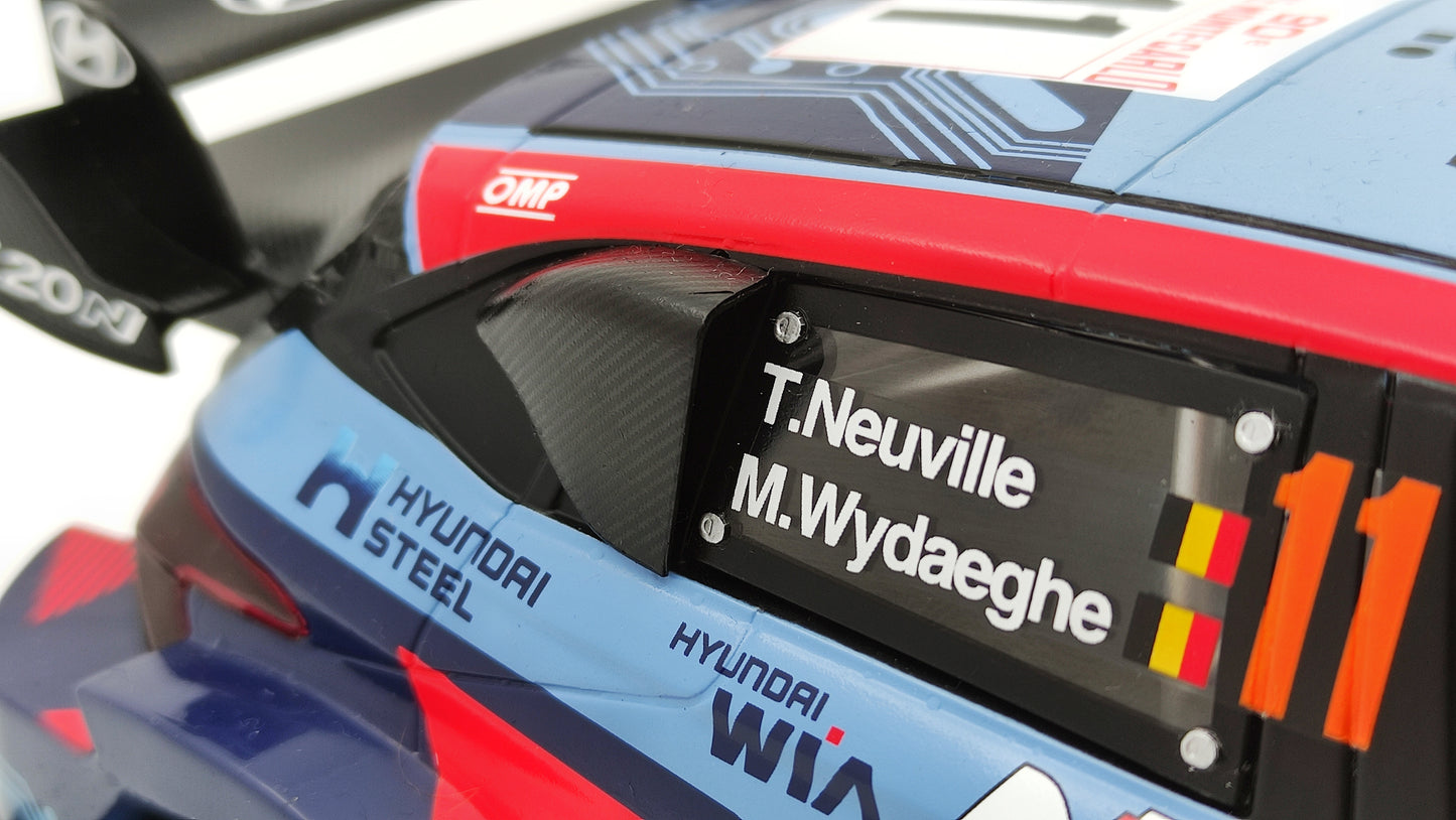 Ixo Hyundai i20 Rally1 2022 Rallye Monte Carlo T.Neuville/M.Wydaeghe 1/18 18RMC112.22